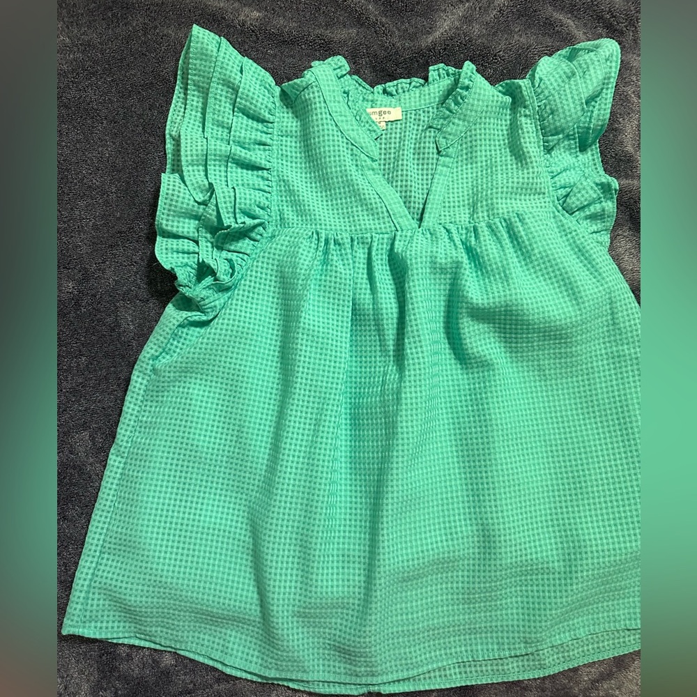 UMGEE teal tank top